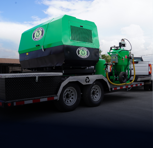 Blast Pots and Mobile Machines